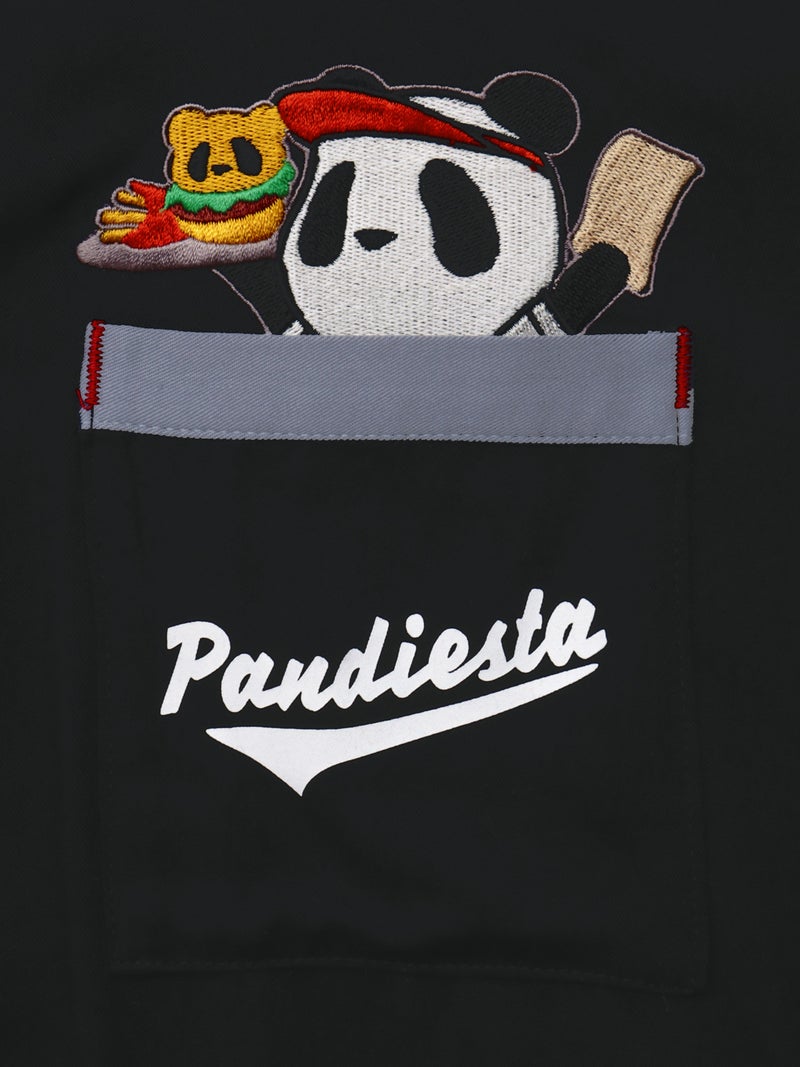 【PANDIESTA JAPAN】“アメリカンダイナー”刺繍入りボーリングシャツ〔別注〕