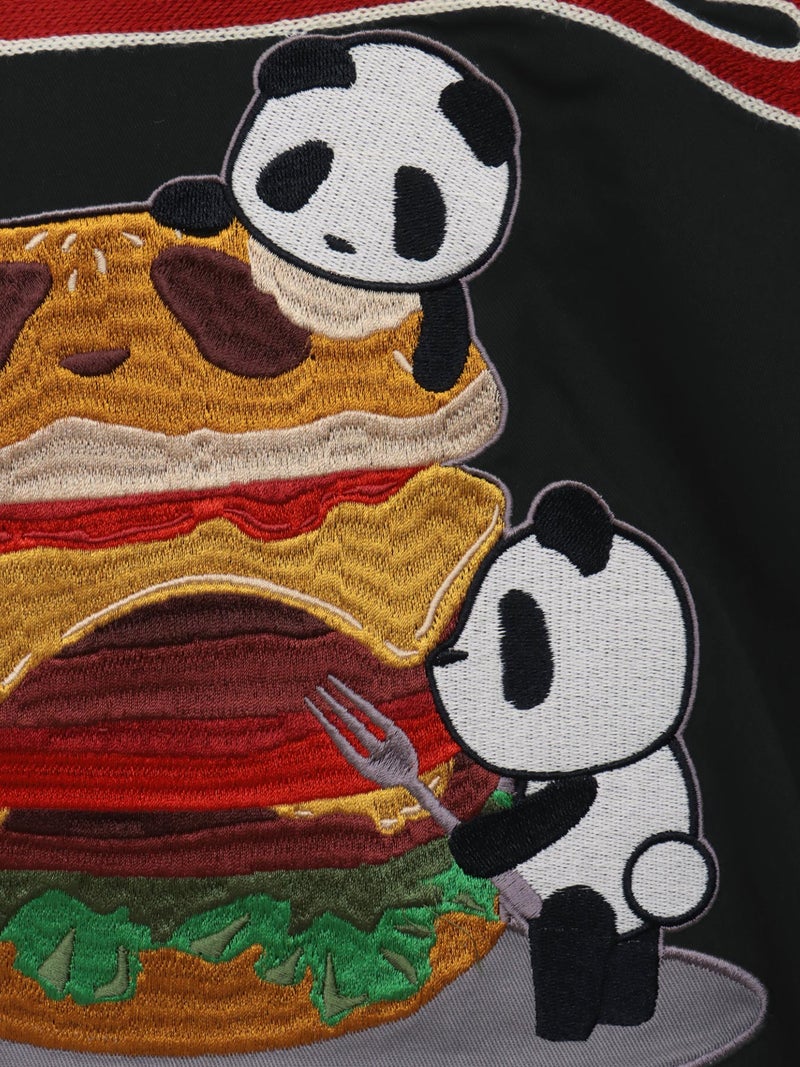 【PANDIESTA JAPAN】“アメリカンダイナー”刺繍入りボーリングシャツ〔別注〕
