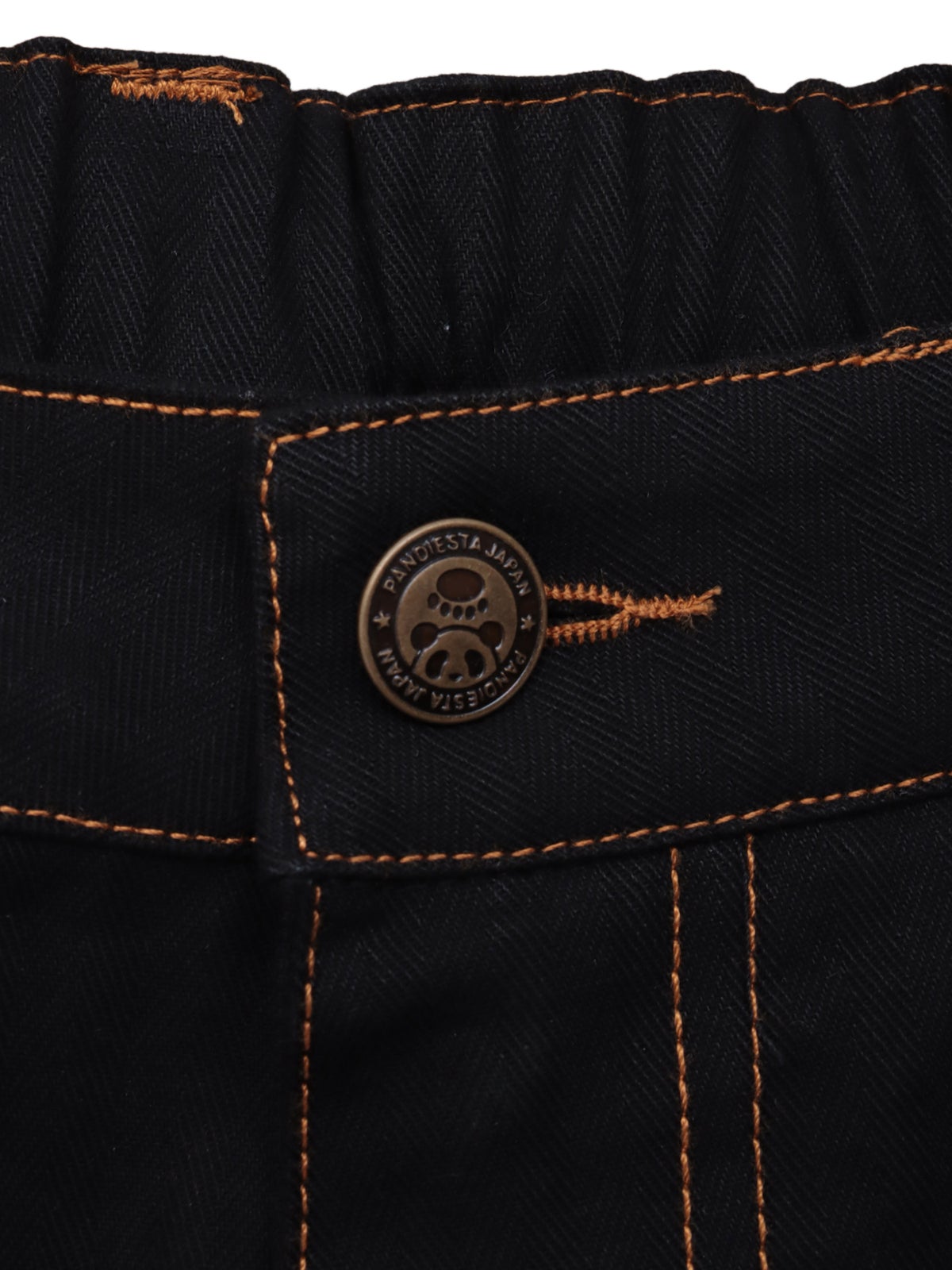 【PANDIESTA JAPAN】“アメリカンダイナー”刺繍入りセパレートダブルニーパンツ〔別注〕