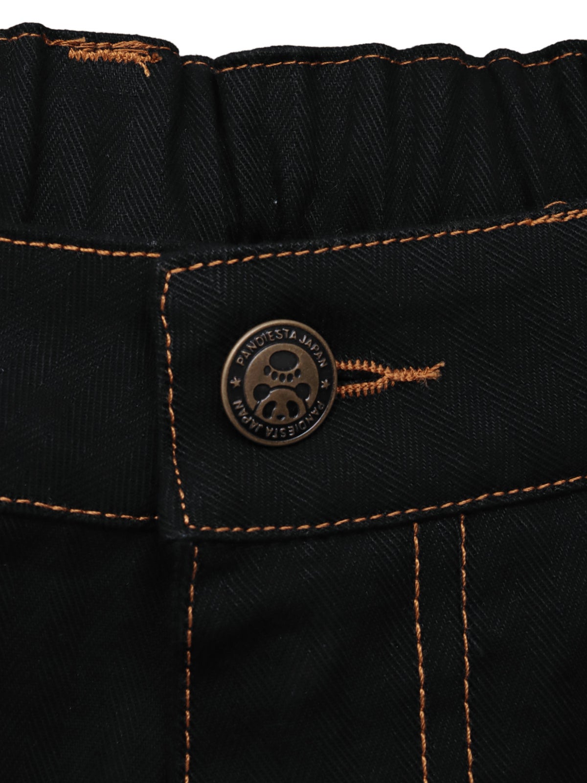 【PANDIESTA JAPAN】“アメリカンダイナー”刺繍入りセパレートダブルニーパンツ〔別注〕
