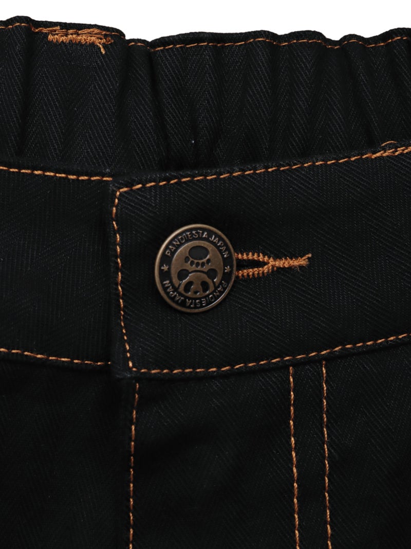 【PANDIESTA JAPAN】“アメリカンダイナー”刺繍入りセパレートダブルニーパンツ〔別注〕