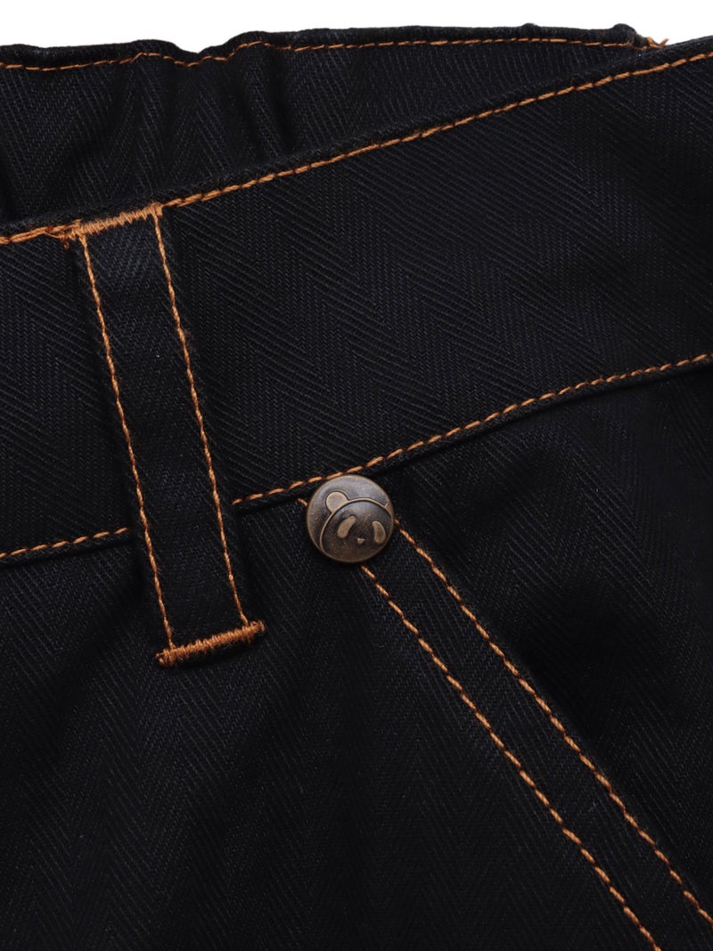 【PANDIESTA JAPAN】“アメリカンダイナー”刺繍入りセパレートダブルニーパンツ〔別注〕