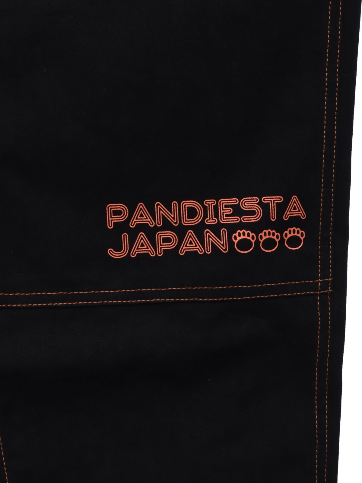 【PANDIESTA JAPAN】“アメリカンダイナー”刺繍入りセパレートダブルニーパンツ〔別注〕