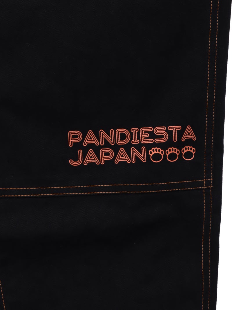 【PANDIESTA JAPAN】“アメリカンダイナー”刺繍入りセパレートダブルニーパンツ〔別注〕