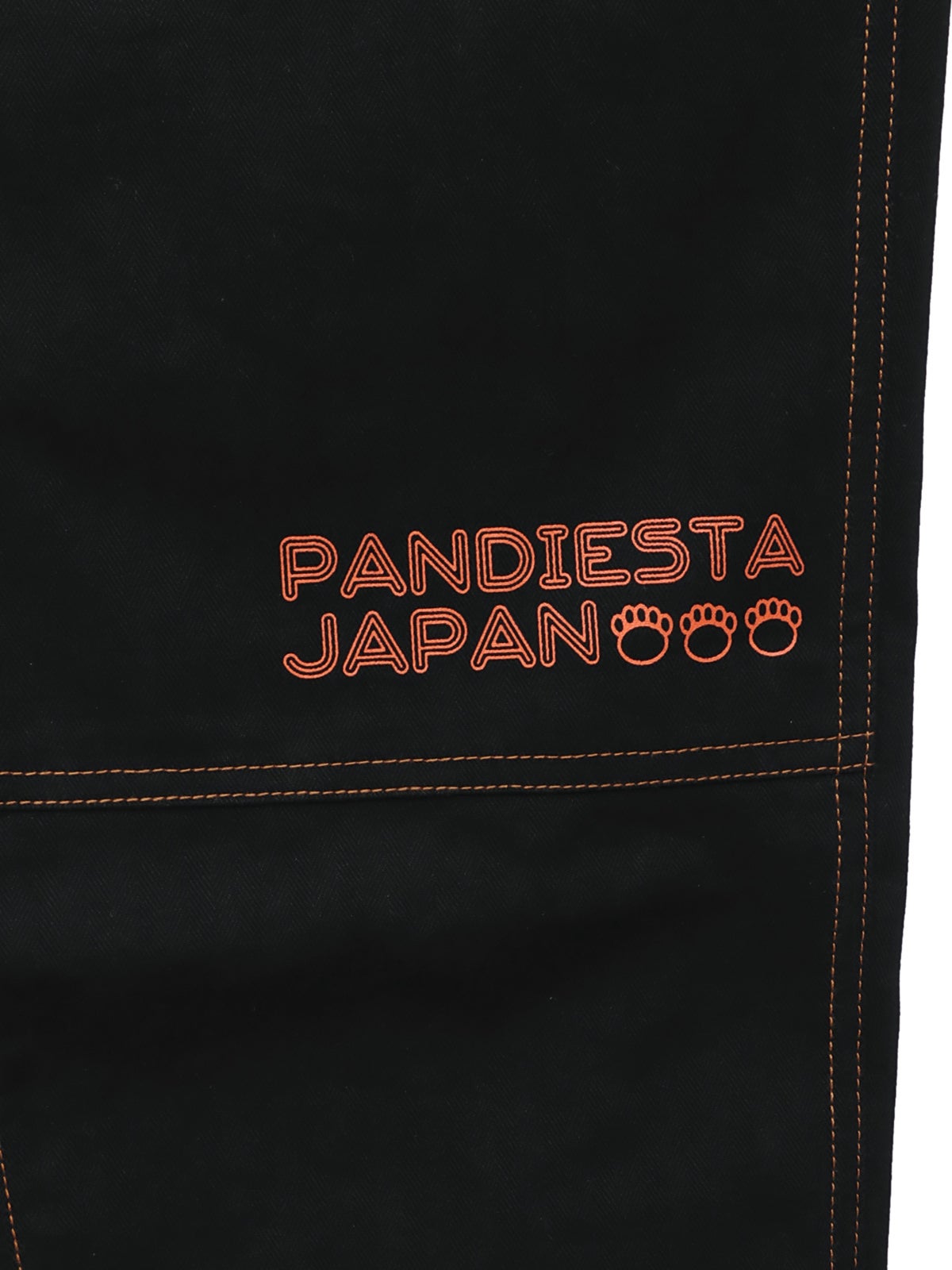 【PANDIESTA JAPAN】“アメリカンダイナー”刺繍入りセパレートダブルニーパンツ〔別注〕