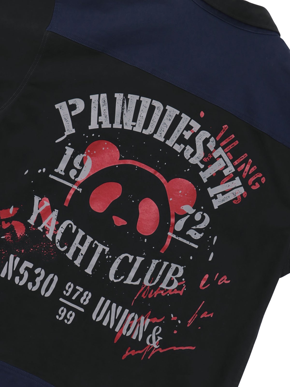 【PANDIESTA JAPAN】“ヨットクラブ”ツイル切替シャツ
