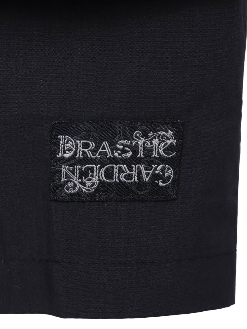 【DRASTIC GARDEN】“火炎ノ菊”総刺繍変形シャツ