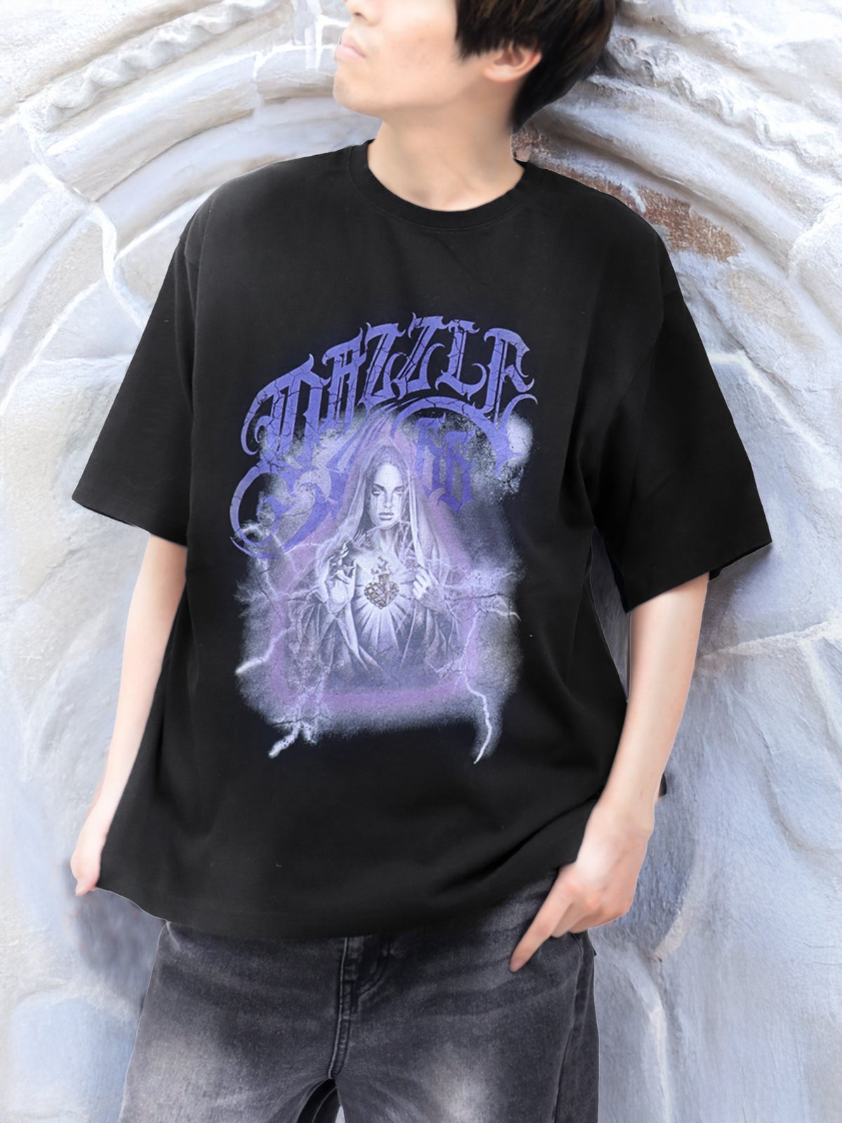 【DAZZLE】“MARIA”プリントTシャツ