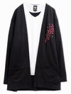 【雅結】桜刺繍カーディガン×Tシャツセット