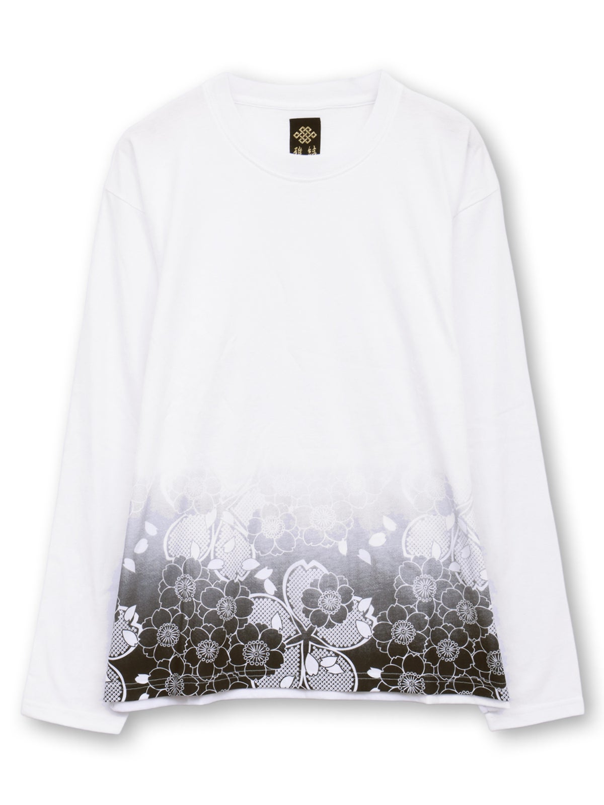 【雅結】桜刺繍ZIPパーカーアンサンブル