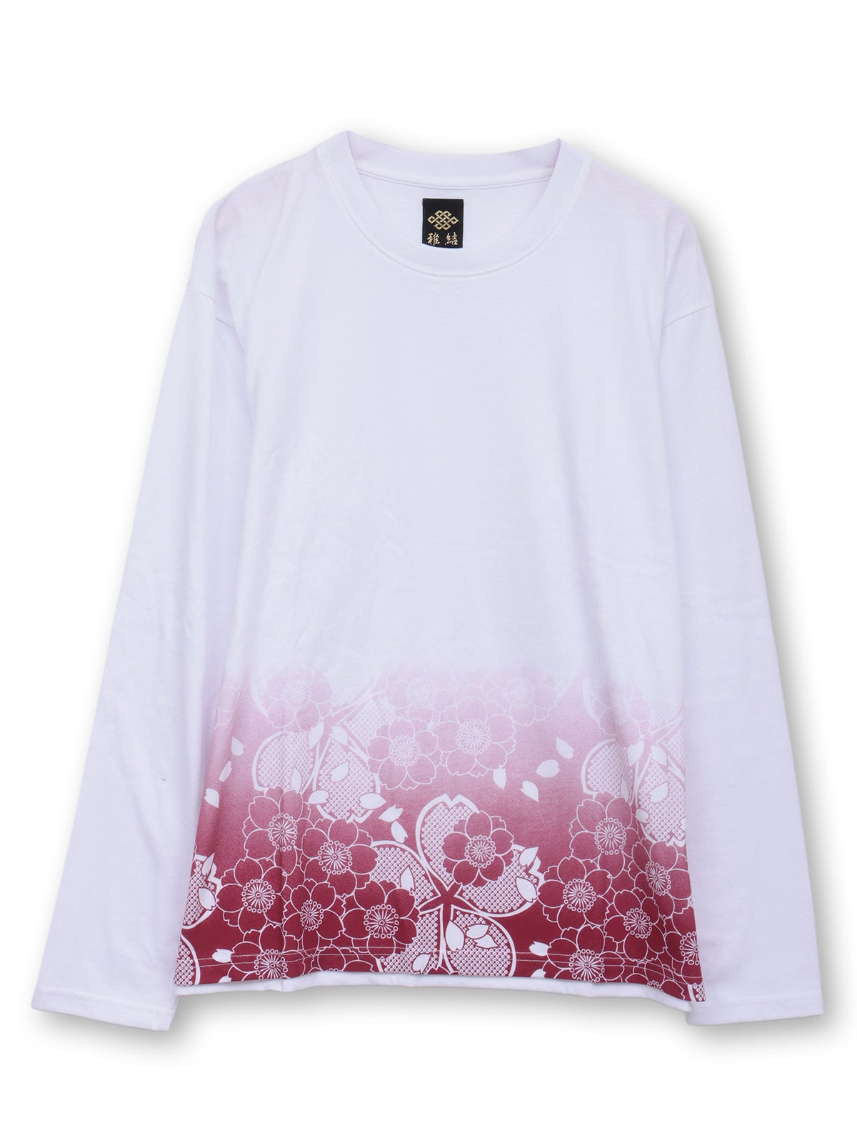 【雅結】桜刺繍ZIPパーカーアンサンブル