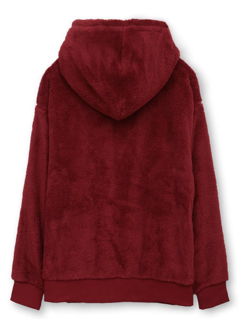 【雅結】桜刺繍ZIPパーカーアンサンブル