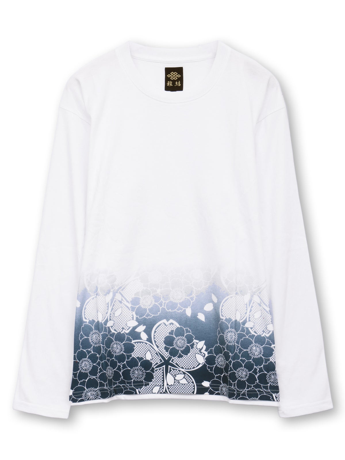 【雅結】桜刺繍ZIPパーカーアンサンブル