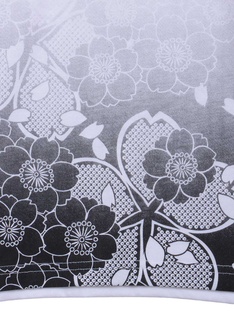 【雅結】桜刺繍ZIPパーカーアンサンブル