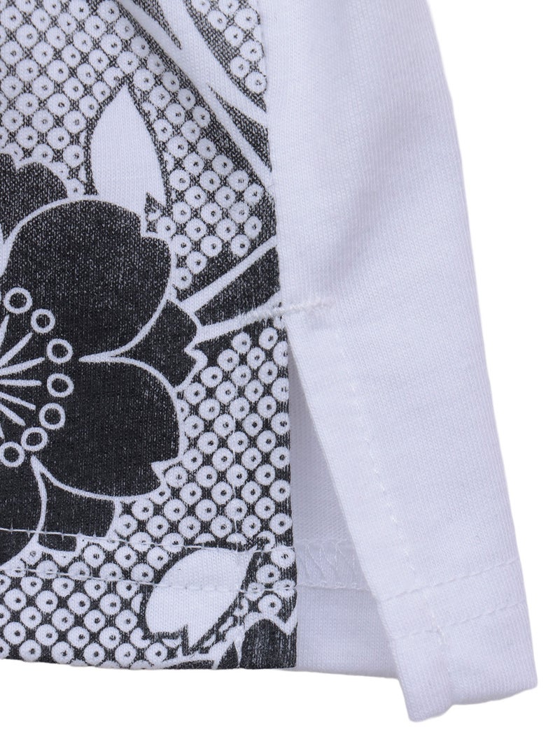 【雅結】桜刺繍ZIPパーカーアンサンブル