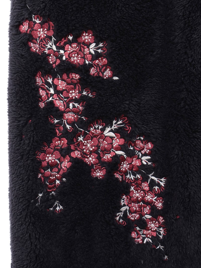 【雅結】桜刺繍ZIPパーカーアンサンブル