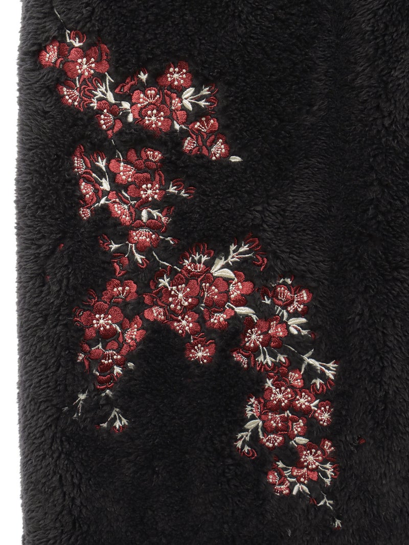 【雅結】桜刺繍ZIPパーカーアンサンブル