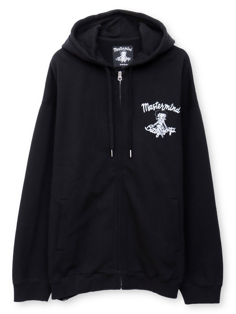 【MASTERMIND×BETTY BOOP】フルジップパーカー