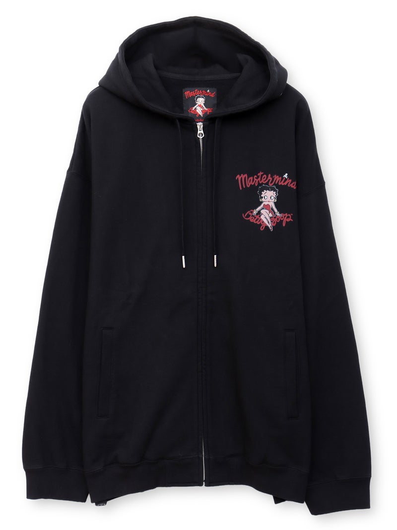 【MASTERMIND×BETTY BOOP】フルジップパーカー