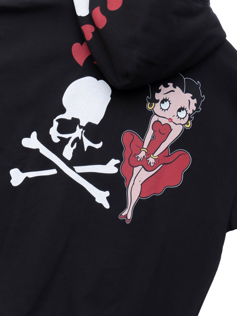 【MASTERMIND×BETTY BOOP】フルジップパーカー
