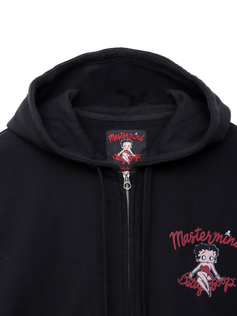 【MASTERMIND×BETTY BOOP】フルジップパーカー