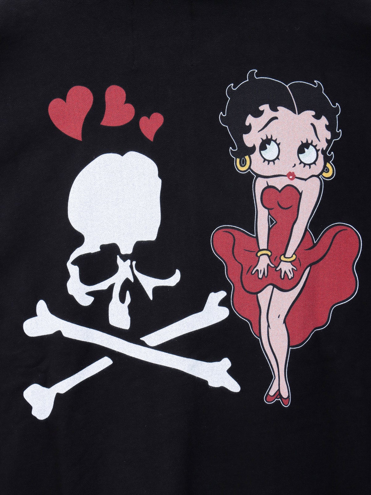 【MASTERMIND×BETTY BOOP】フルジップパーカー