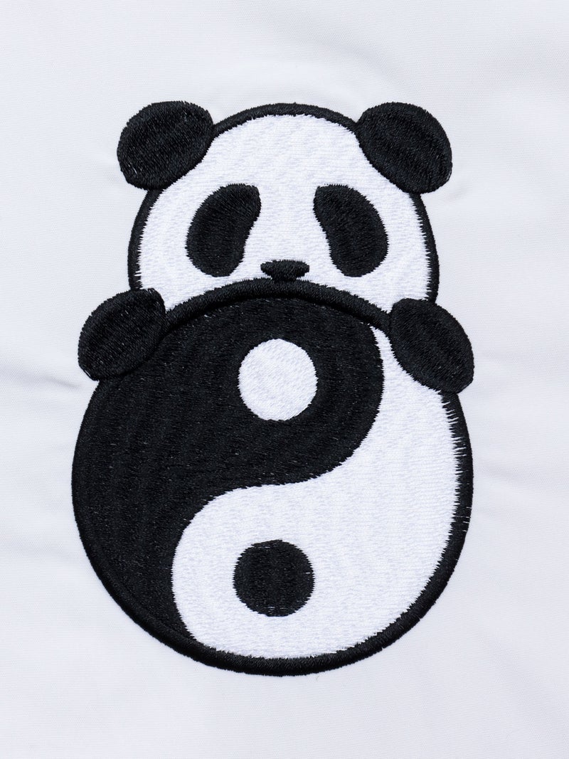 【PANDIESTA JAPAN】“中華パンダ”刺繍入りなりきりフードブルゾン