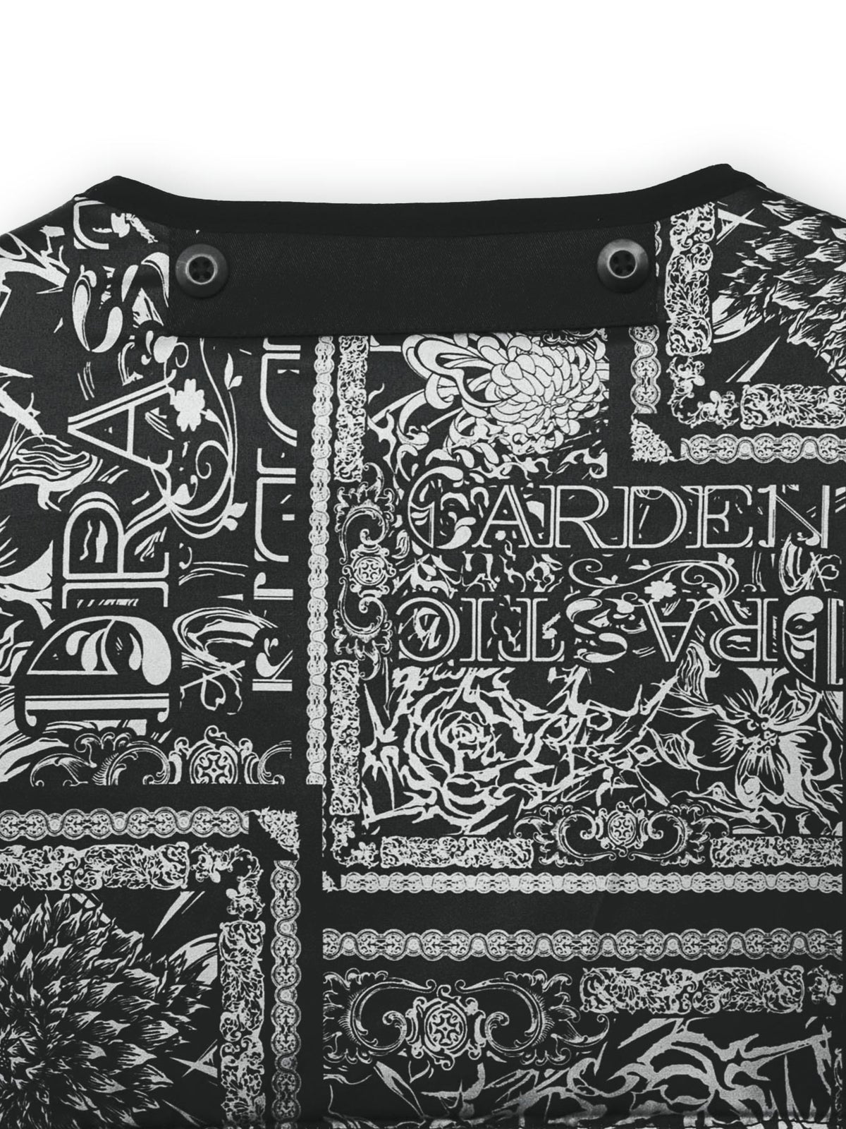  【DRASTIC GARDEN】“劇薬ノ園”刺繍入り3WAYモッズコート