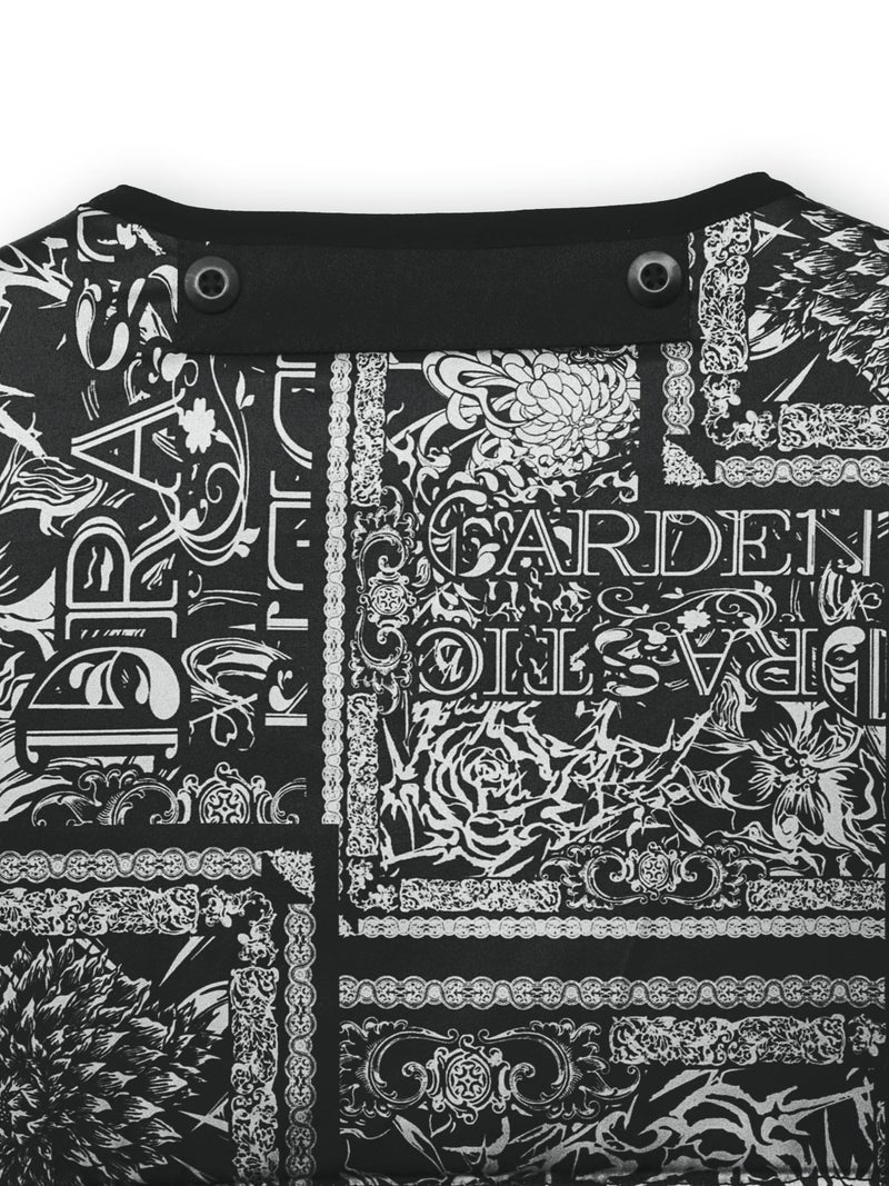  【DRASTIC GARDEN】“劇薬ノ園”刺繍入り3WAYモッズコート