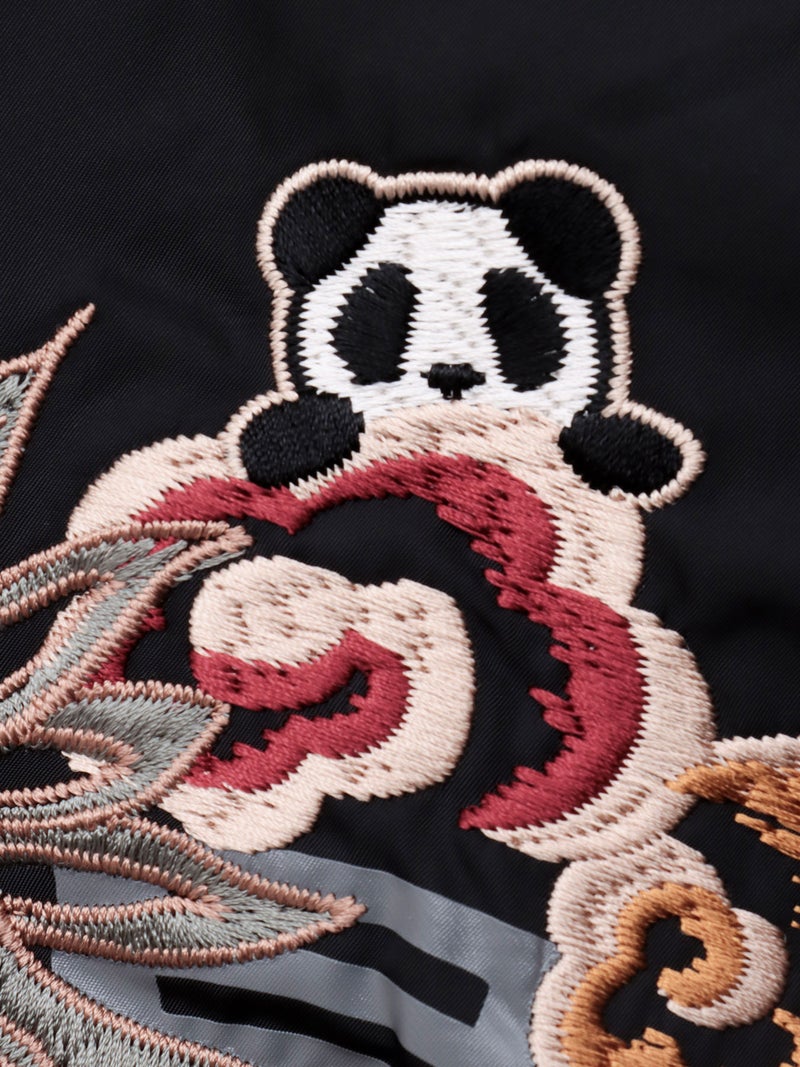 【PANDIESTA JAPAN】“パンドラゴン昇龍”刺繍入りリバーシブルMA-1