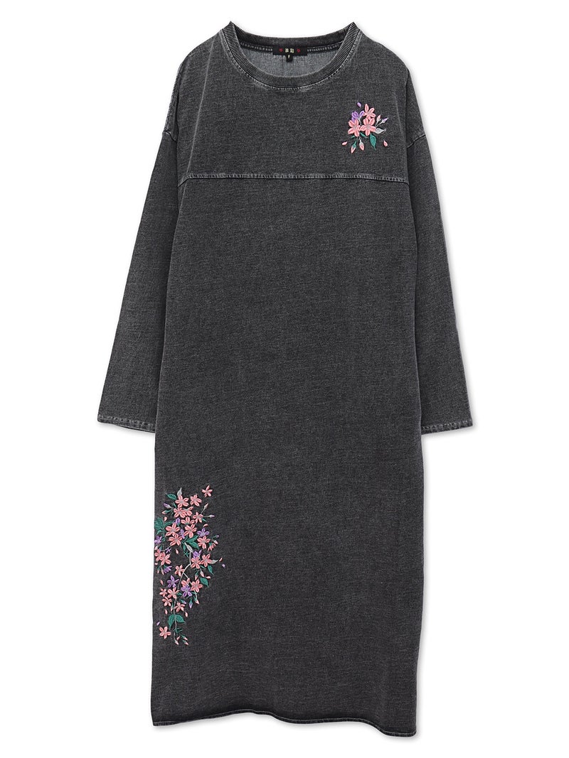 【雅結】桜刺繍ワンピース