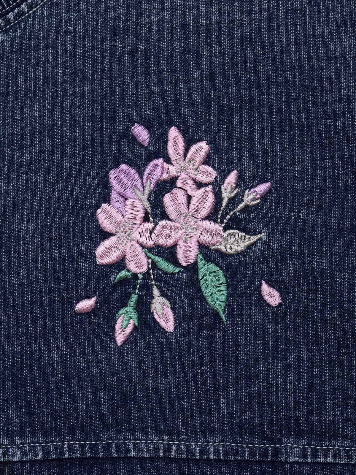 【雅結】桜刺繍ワンピース