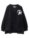 【雅結】シマエナガ フェイクスウェードチュニック