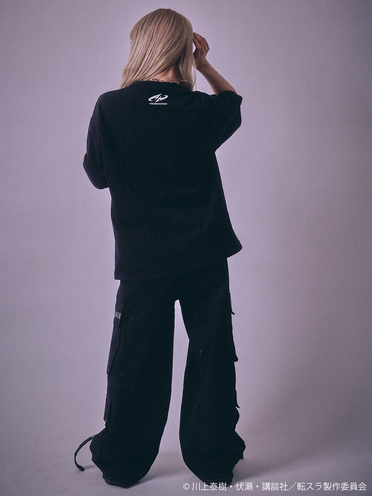 【P.N UNDERGROUND×転生したらスライムだった件】“リムル”ダメージTシャツ