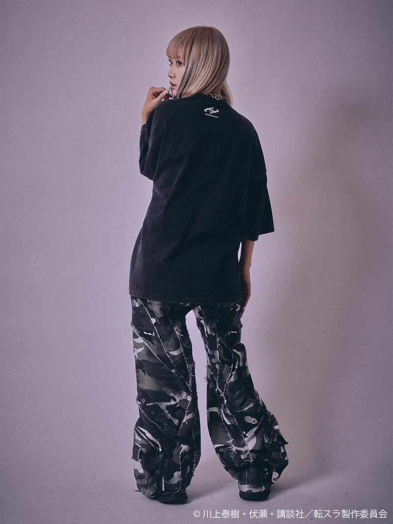 【P.N UNDERGROUND×転生したらスライムだった件】“リムル”ダメージTシャツ