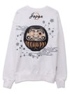 【絡繰魂】“達磨JAPAN”刺繍入りトレーナー