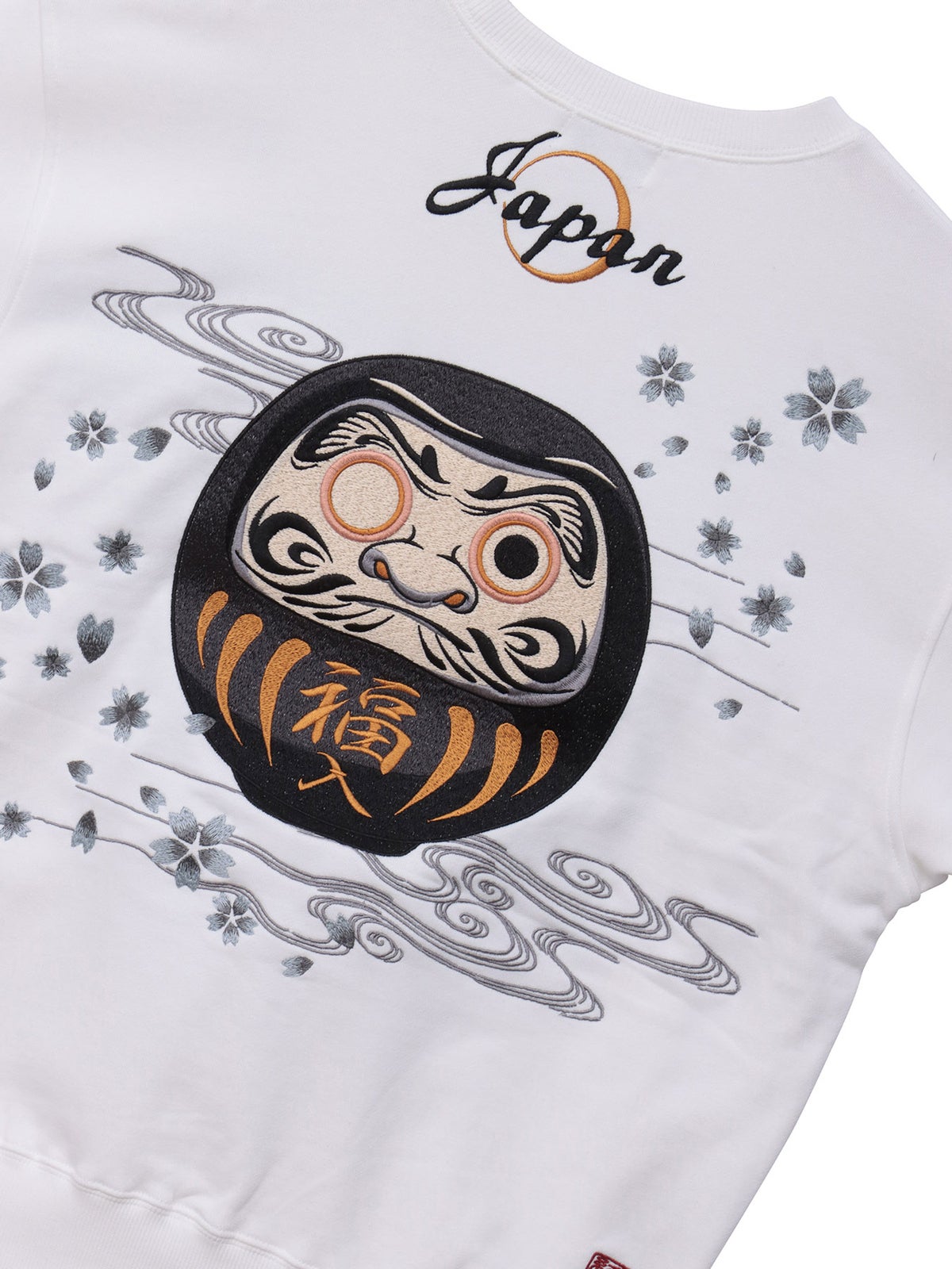 【絡繰魂】“達磨JAPAN”刺繍入りトレーナー