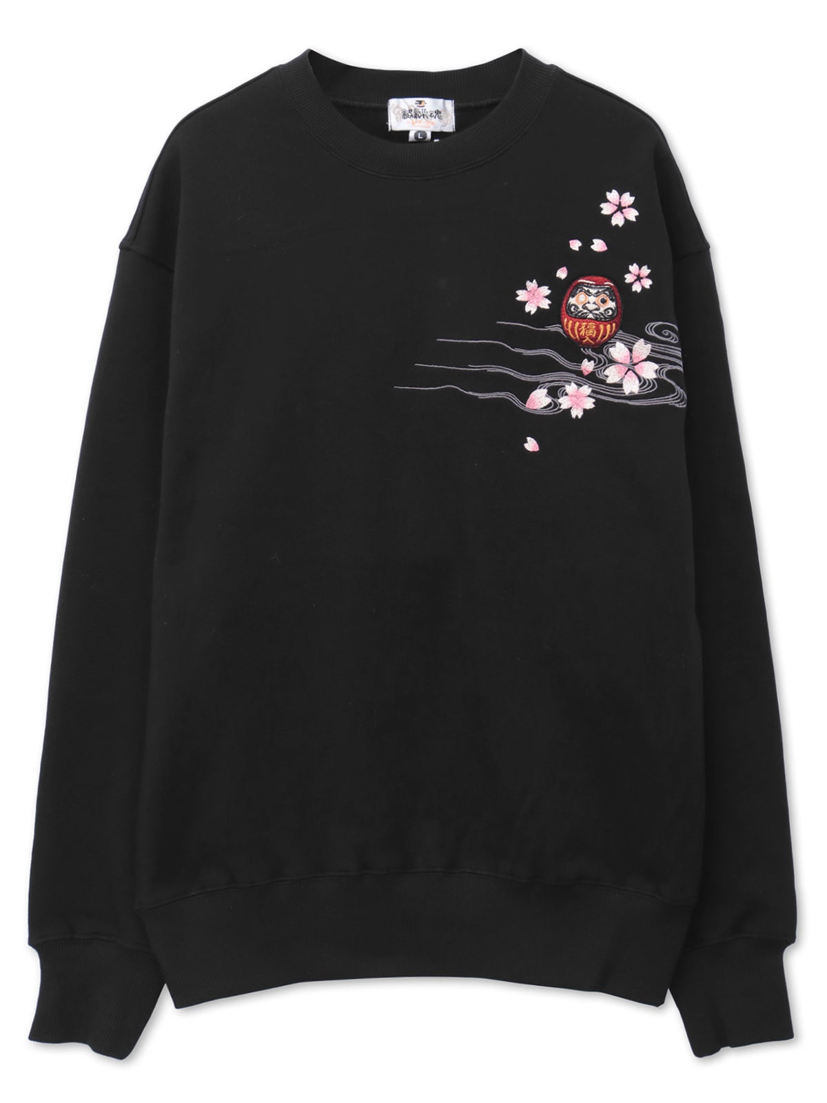 【絡繰魂】“達磨JAPAN”刺繍入りトレーナー