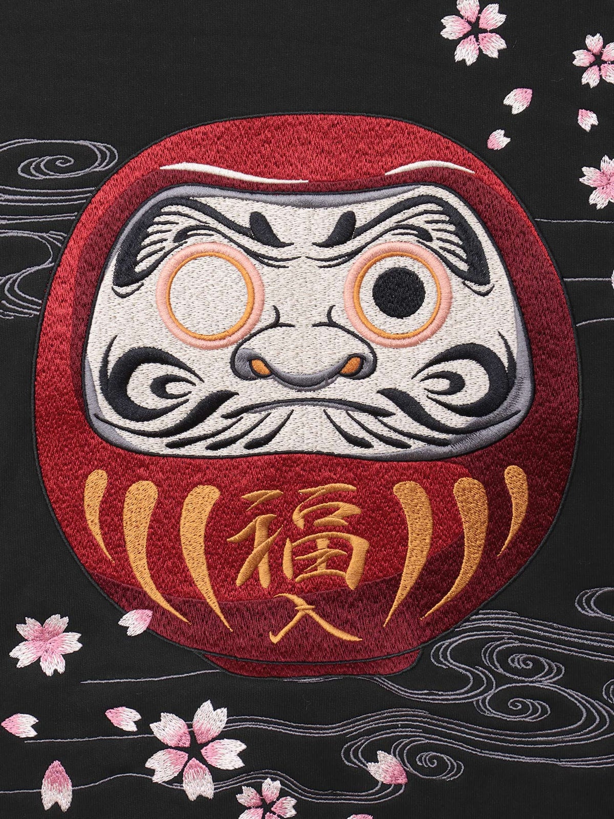 【絡繰魂】“達磨JAPAN”刺繍入りトレーナー
