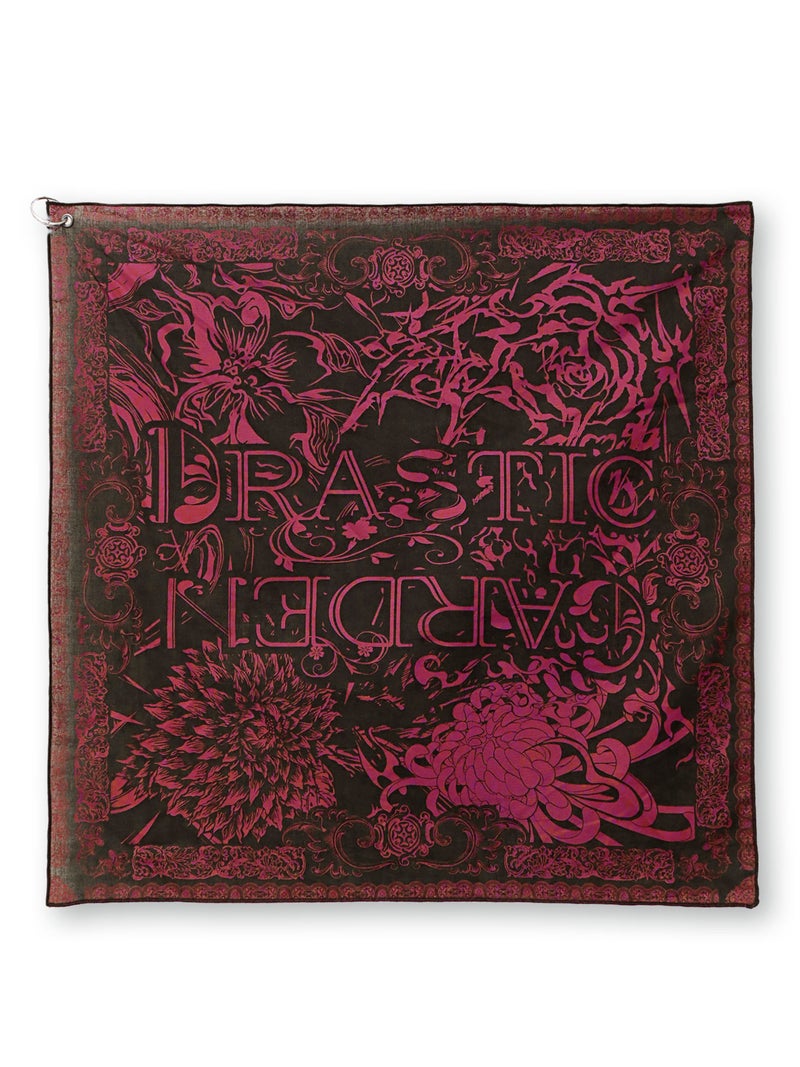 【DRASTIC GARDEN】“稲妻ノ薔薇”総刺繍ワイドパンツ