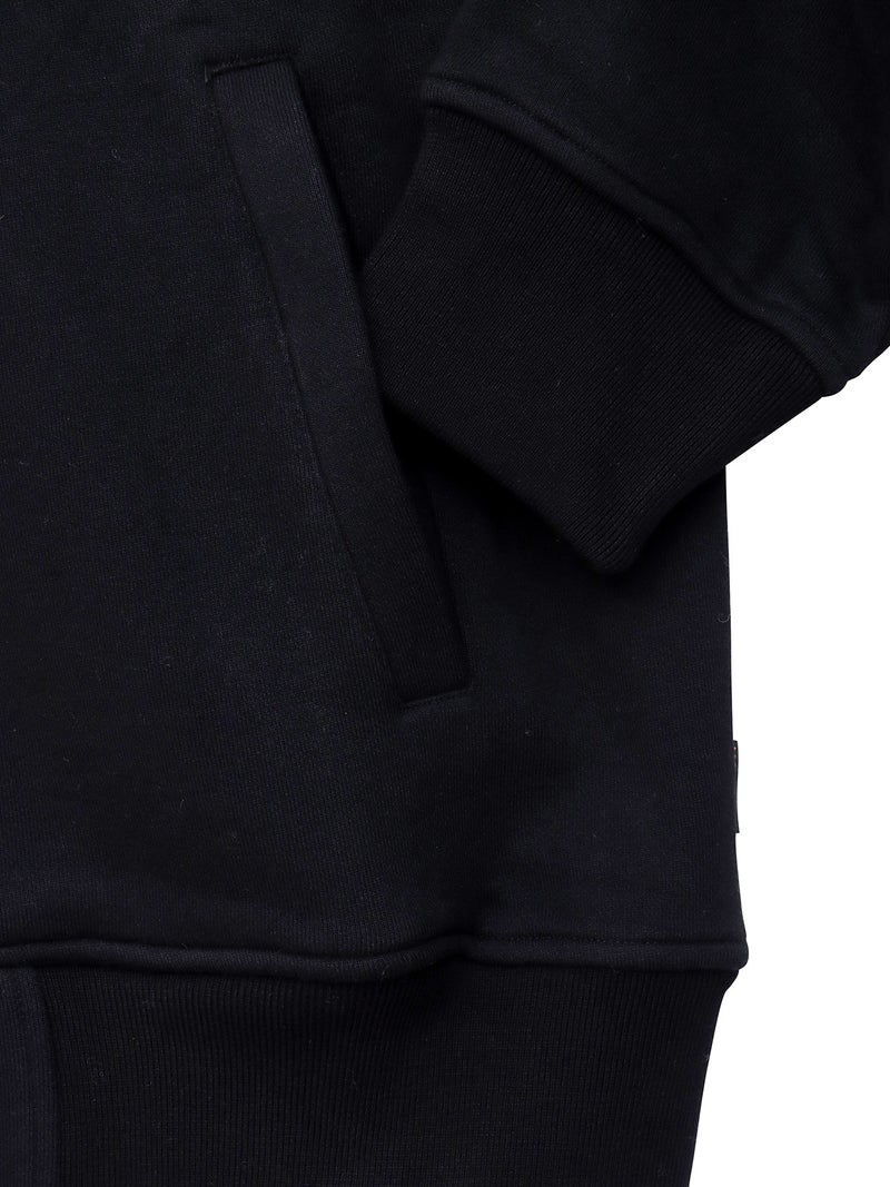 【VANSON】スカル 刺繍入りフルZIPパーカー〔別注〕