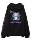 【BETTY BOOP】“恐竜 BETTY”刺繍入りZIPパーカー