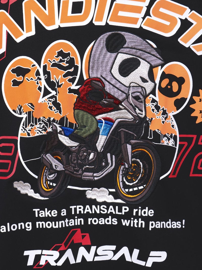 【HONDA×PANDIESTA JAPAN】“トランザルプ”刺繍入りパーカー