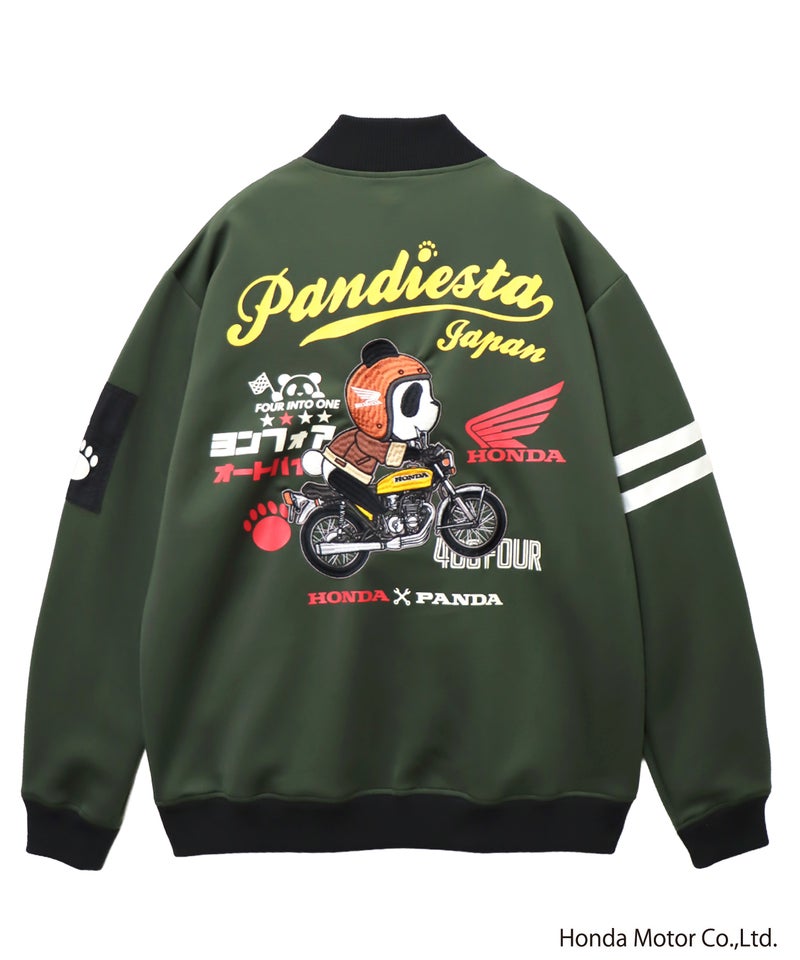  【HONDA×PANDIESTA JAPAN】“CB400F”刺繍入りジャージ