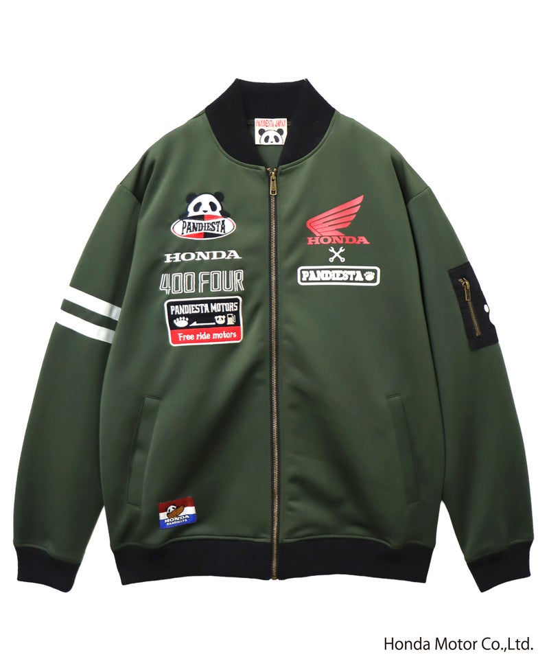  【HONDA×PANDIESTA JAPAN】“CB400F”刺繍入りジャージ