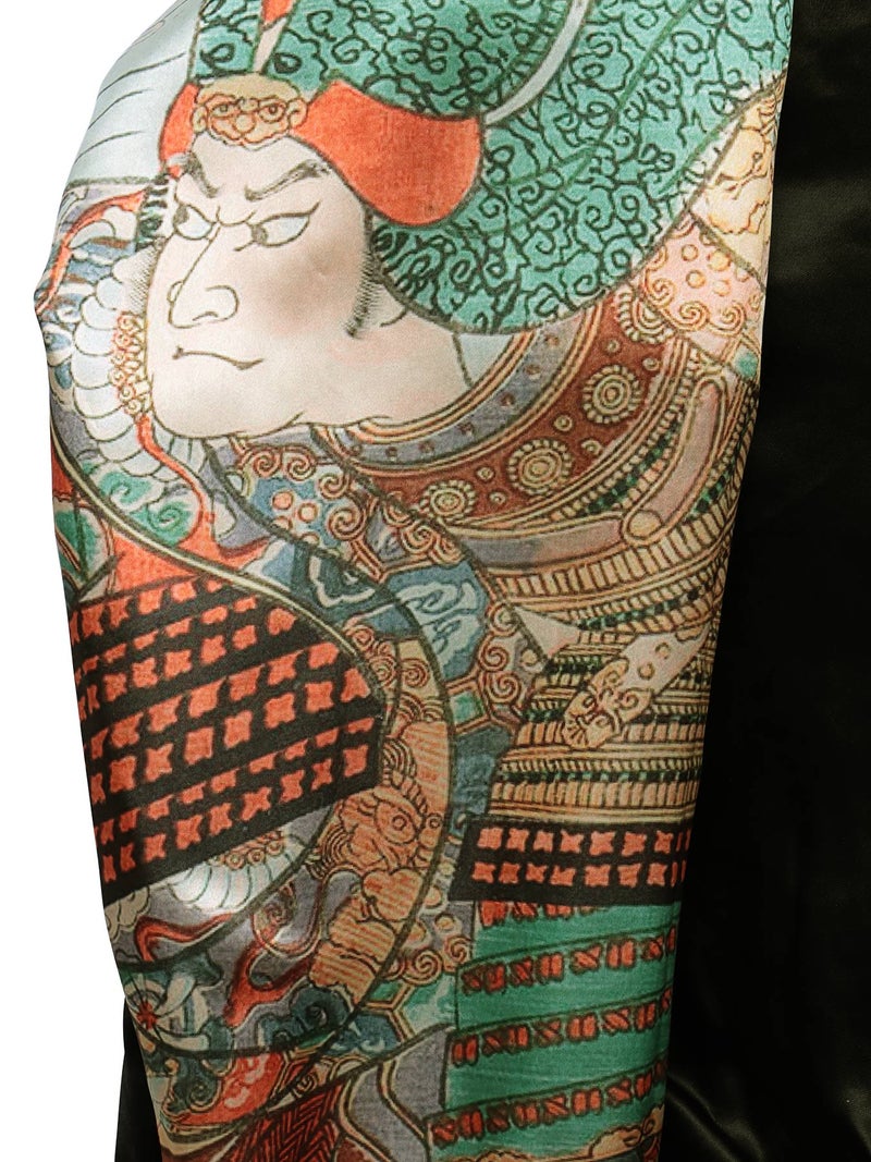 【絡繰魂】“戦国浮世絵 八重垣姫”刺繍入りリバーシブルスカジャン