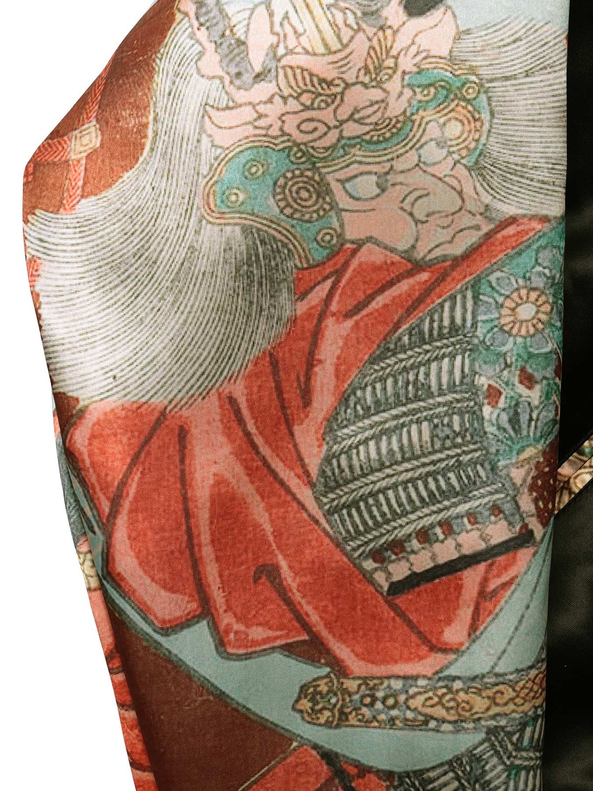 【絡繰魂】“戦国浮世絵 八重垣姫”刺繍入りリバーシブルスカジャン