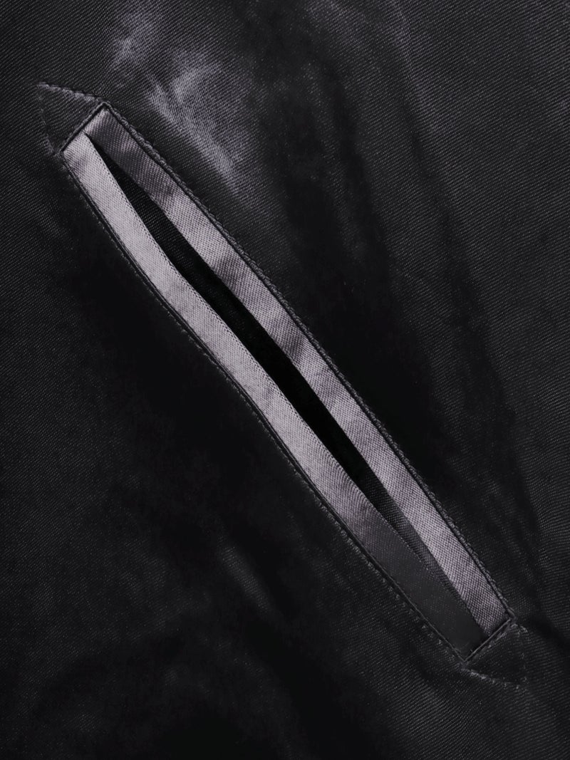 【絡繰魂・漆】“漆の双龍”総刺繍リバーシブルスカジャン