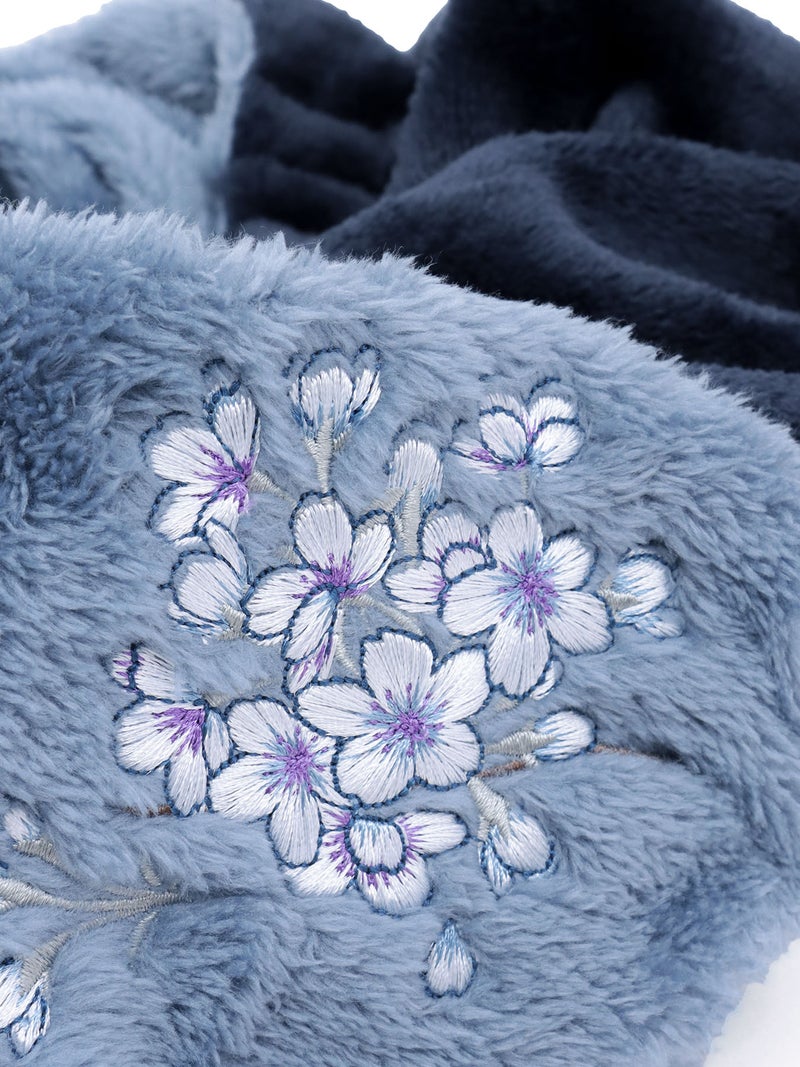 【雅結】桜刺繍 スヌード