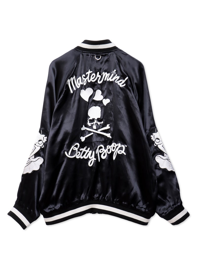 【MASTERMIND×BETTY BOOP】総刺繍スカジャン